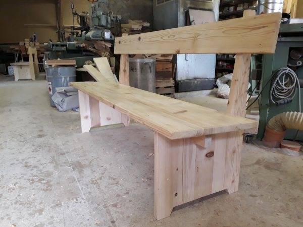 Wooden benchL'atelier de fanny