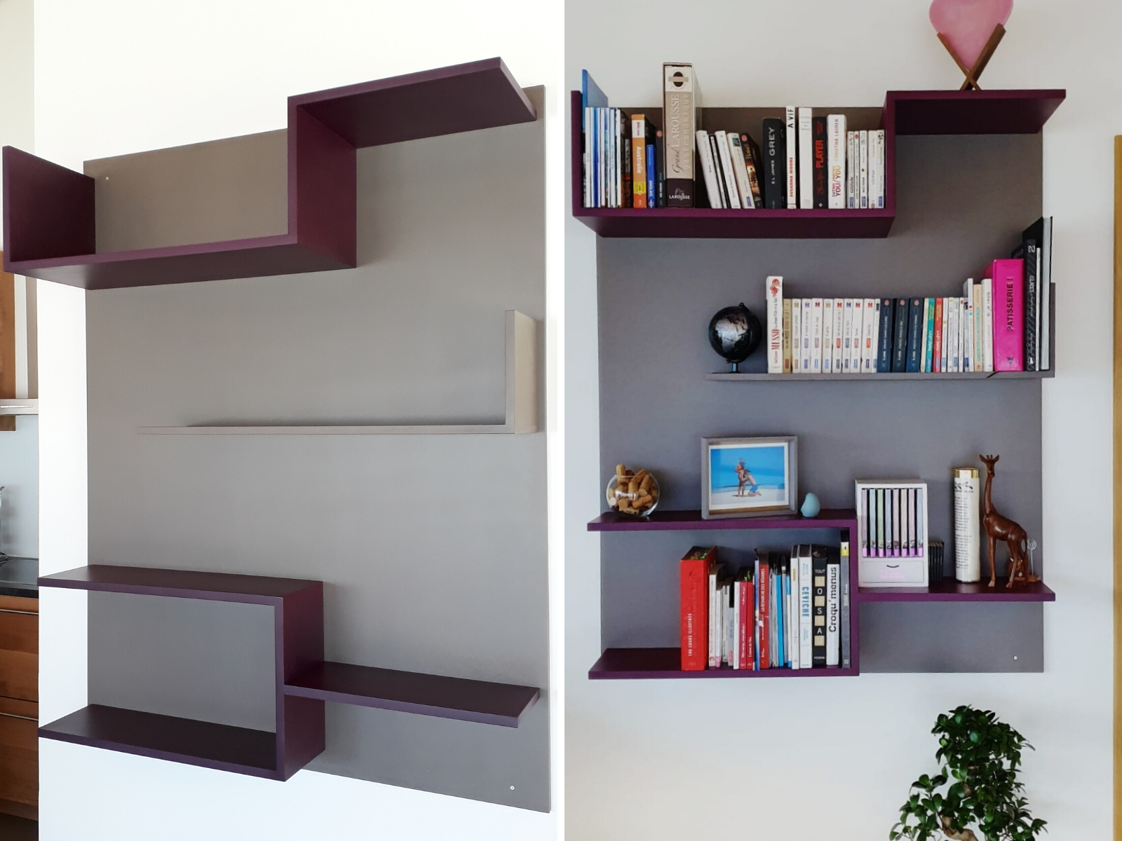 Book shelf design L'atelier de fanny